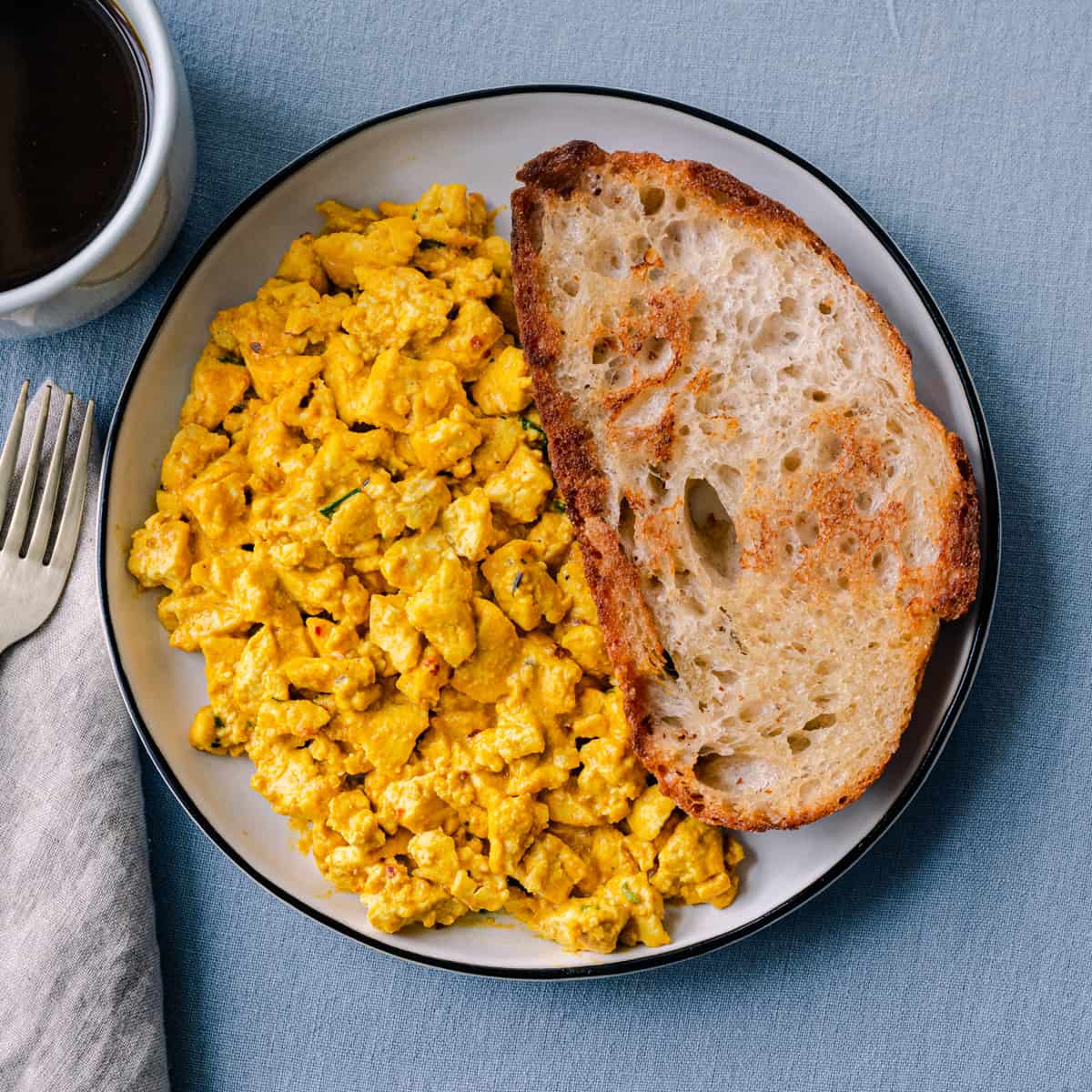 Unlock Eggy Tofu Scramble: The Power of Kala Namak & Nutritional Yeast
